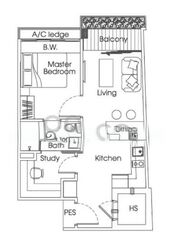 Citigate Residence (D8), Apartment #566202331